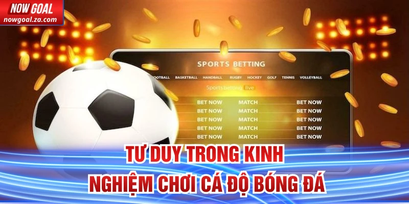 Tư duy trong kinh nghiệm chơi cá độ bóng đá